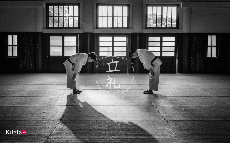 nghi thức chào đứng trong Judo nghi thức chào đứng trong Judo